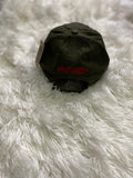 Distressed Olive Dad Hat w/ Red MH Logo