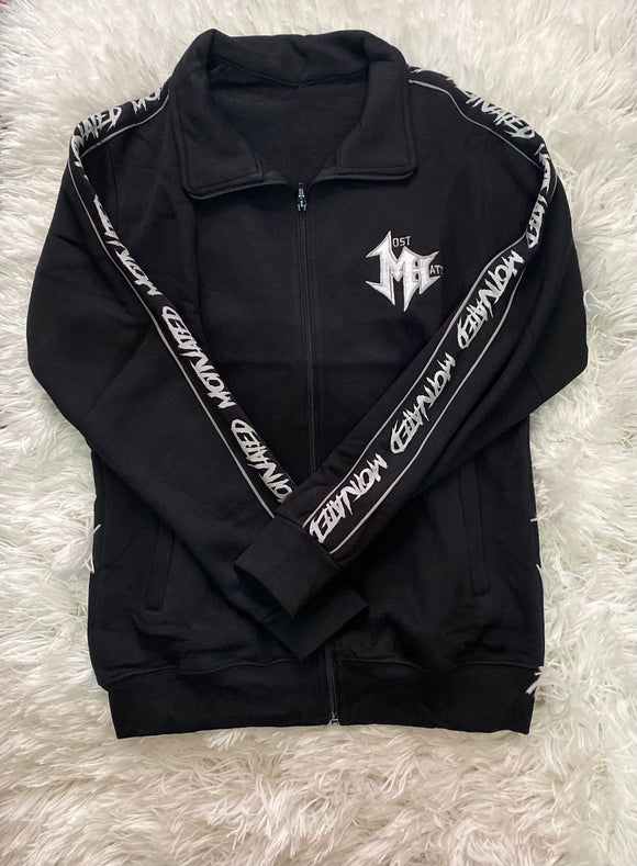 (MENS)  Black Most Hated Track  Jacket