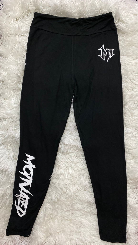 MH (Butter Soft)  Leggings w/ White Logo