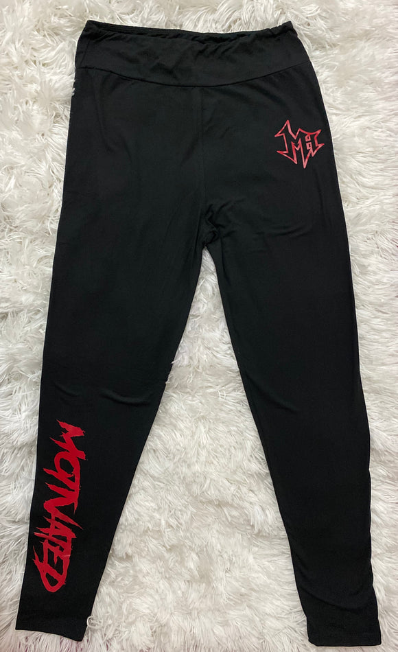 MH (Butter Soft) Leggings w/ Red Logo